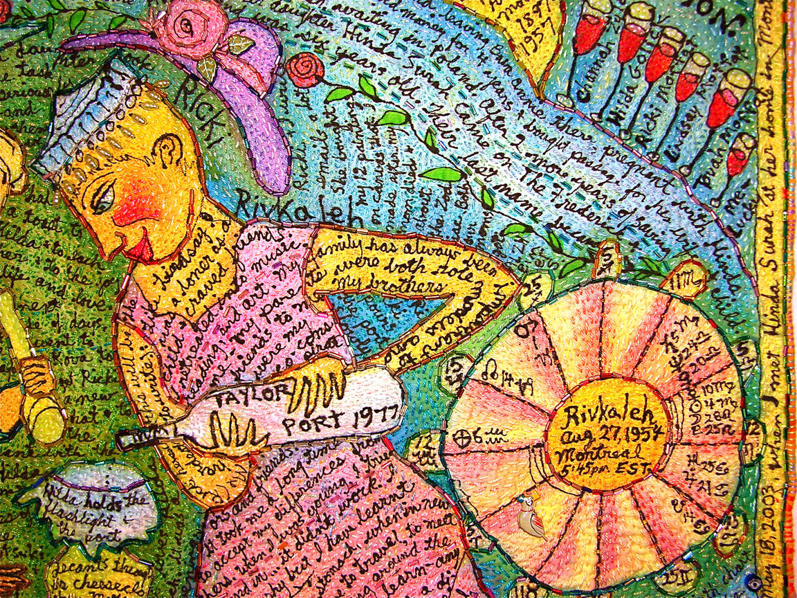 Mad Port Caper detail. Susan Shie 2009.